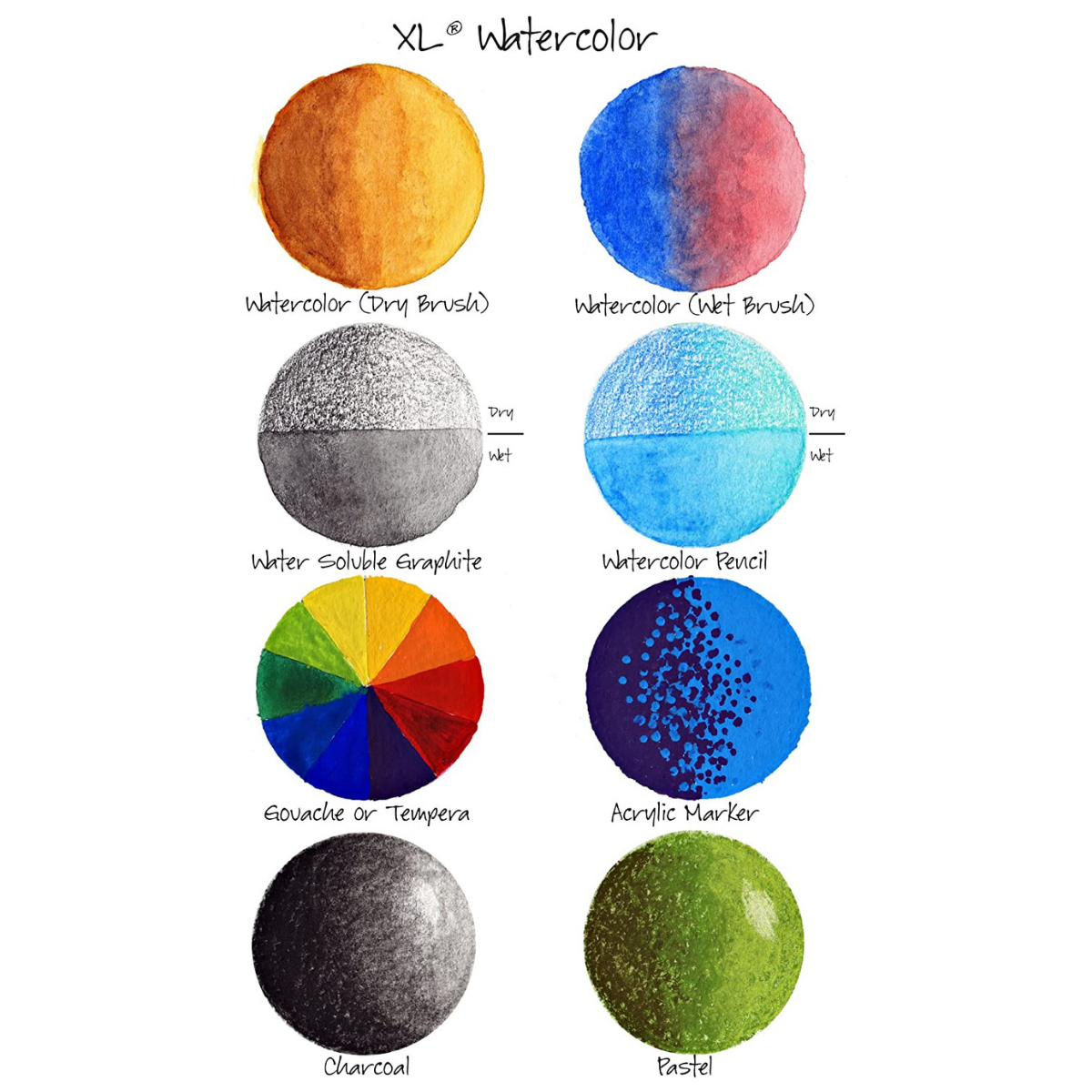 Block Sketchbook Dibujo Canson Xl Mix Media Cuaderno 18 X 25