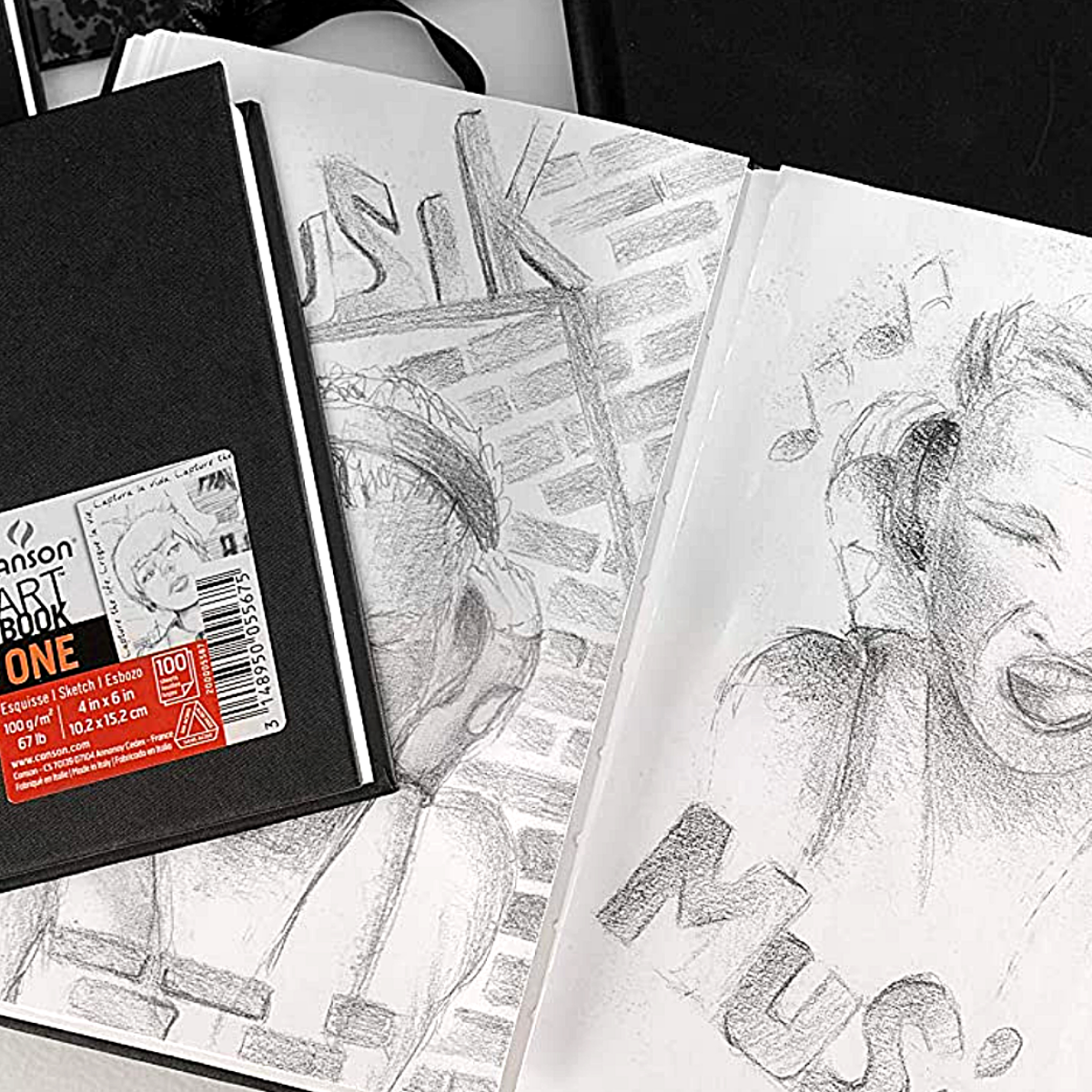 Cuaderno Canson Dibujo Bocetos Art Book One Sketch 10 X 15cm