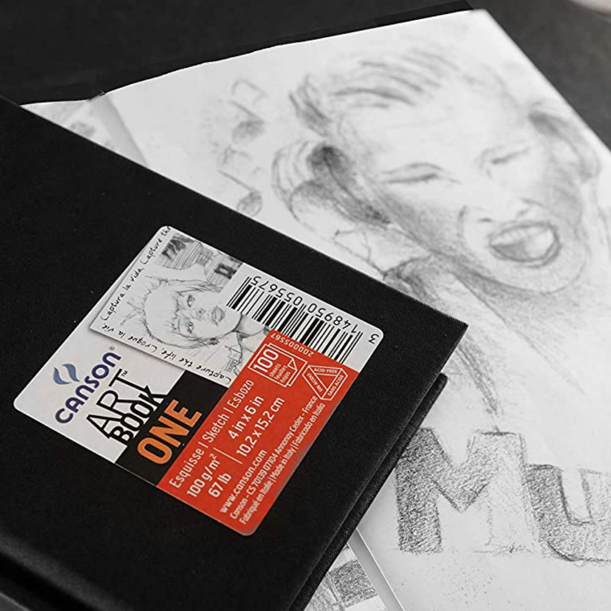 Cuaderno Canson Dibujo Bocetos Art Book One Sketch 10 X 15cm