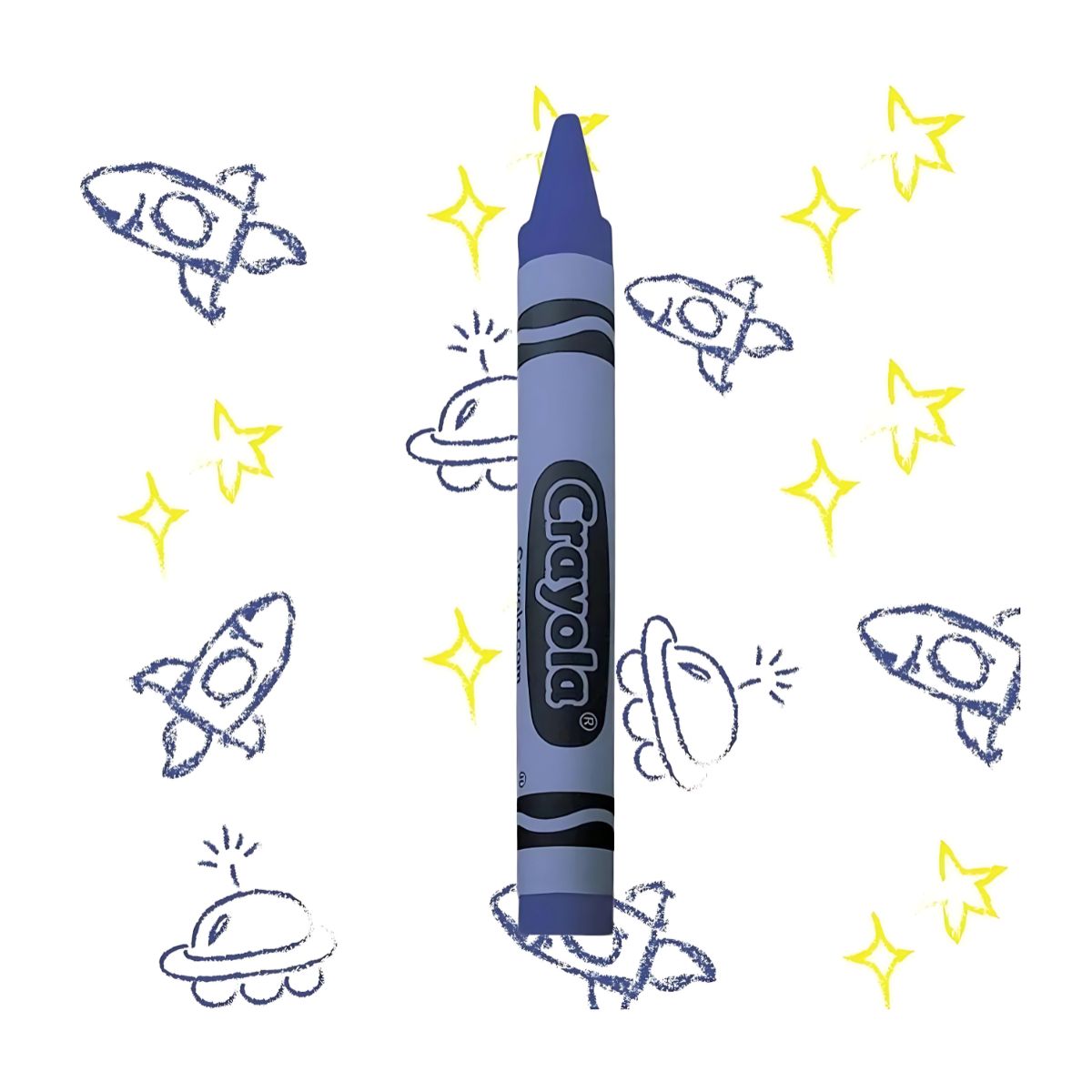 Crayones Crayola Estándar Estuche Con 12 Colores Diferentes