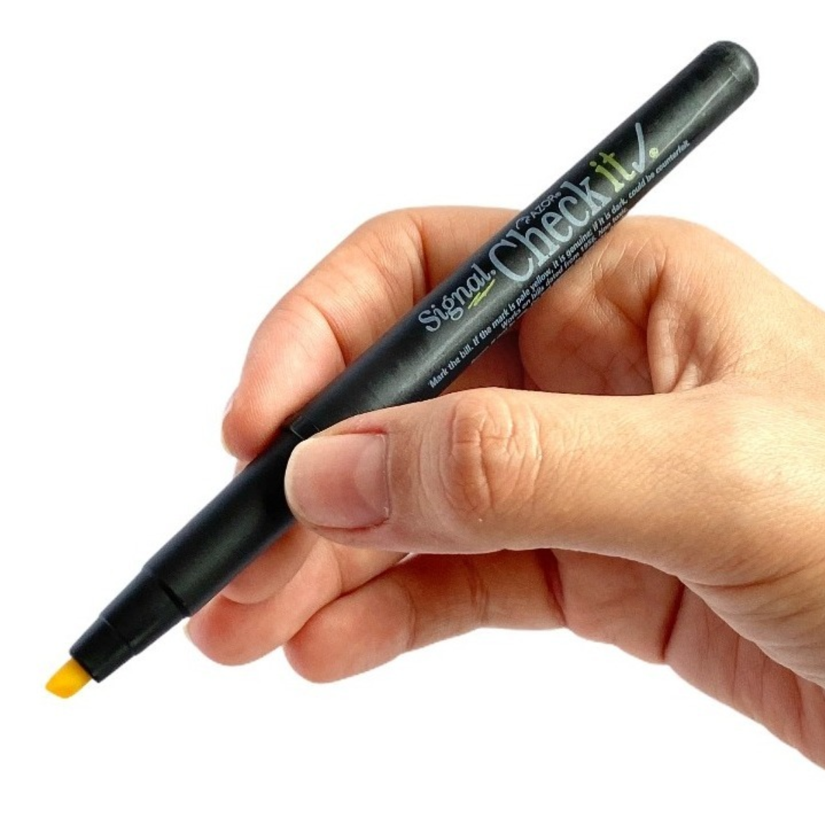 Plumones Marcadores Azor Detector Billetes Falsos Check It 3 Piezas