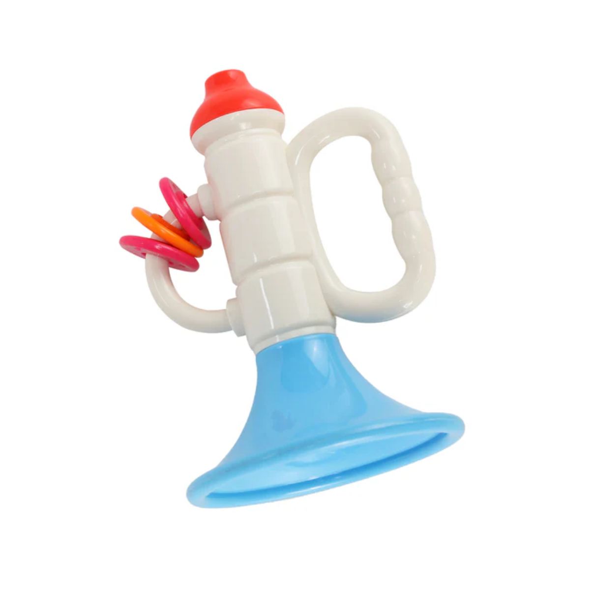 Set De Instrumentos Rítmicos Musicales Color Azul Y Rojo