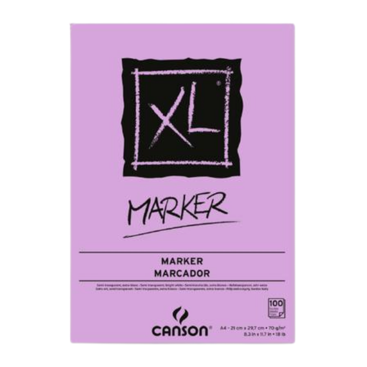 Block Dibujo Xl Marker Plumon Canson Arte Boceto 30 X 42