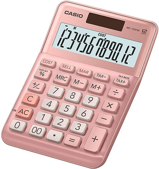 Calculadora De Escritorio Casio Ms-120fm
