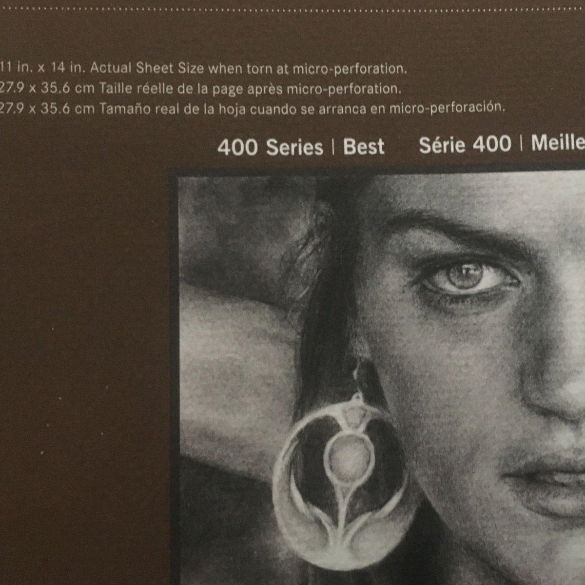 Cuaderno Dibujo Strathmore Block Papel 27.9x35.6cm 24 Hojas