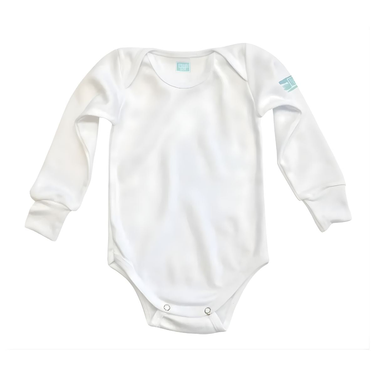 3pz Pañalero Liso Manga Corta Y Larga Ropa Bebe Color Blanco