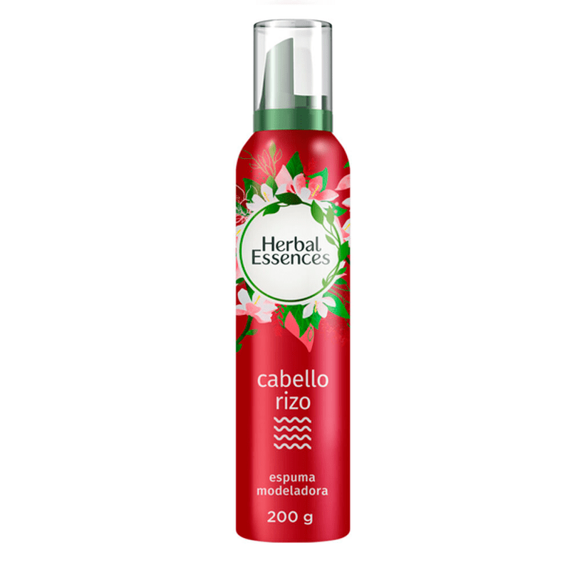 Espuma Modeladora Herbal Essences Cabello Rizado 200 Gr