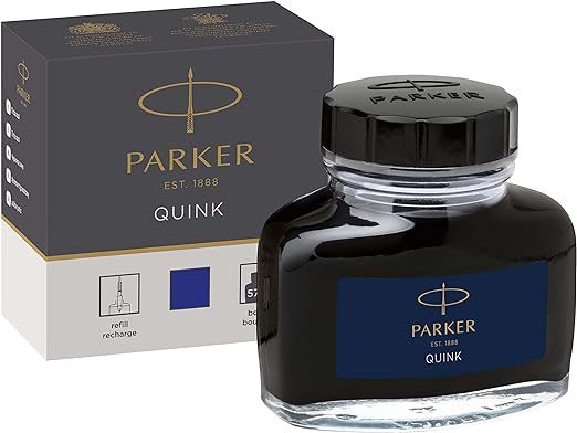 Tinta Frasco Intensa Plumas Fuente Estilográficas Parker