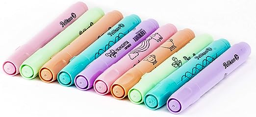 Marcatextos 414 Pelikan Colores Pastel 10 Piezas