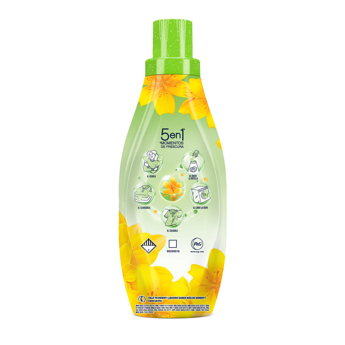 Suavizante De Telas Downy 700 Ml 5 En 1 Pureza Silvestre