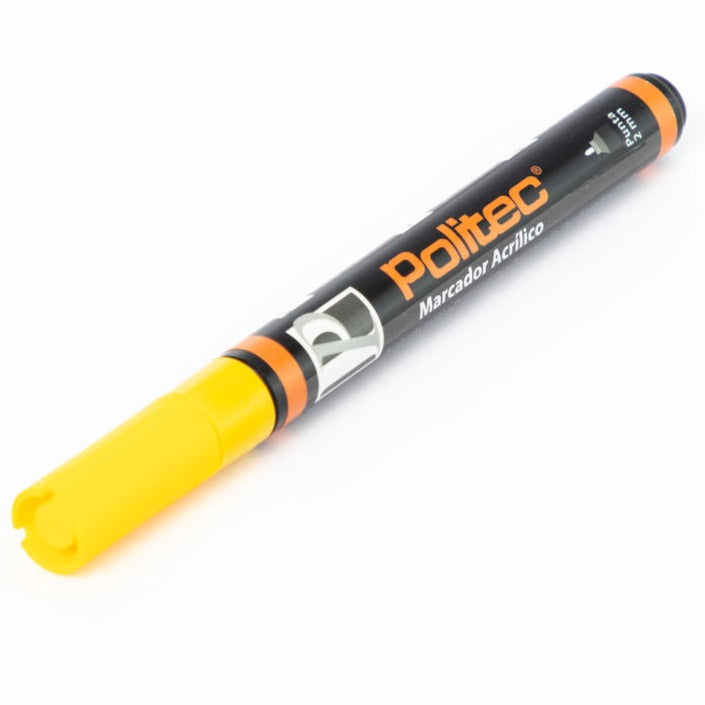 POLITEC - Marcador acrílico 2mm Elegir Color - MarchanteMX