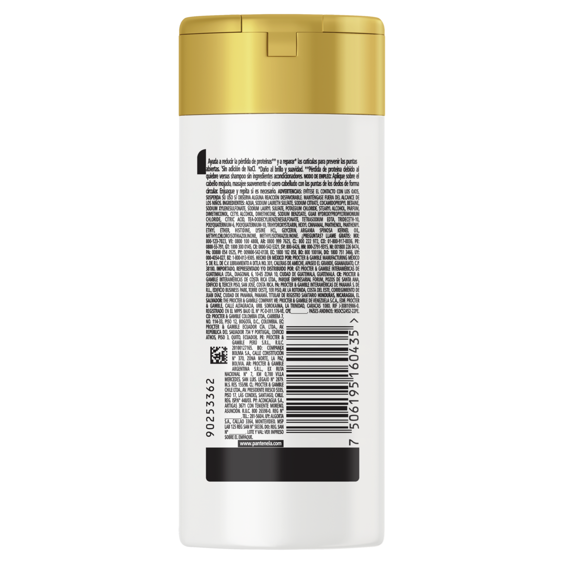 Shampoo Pantene Pro-v Restauración 100ml Sin Sal