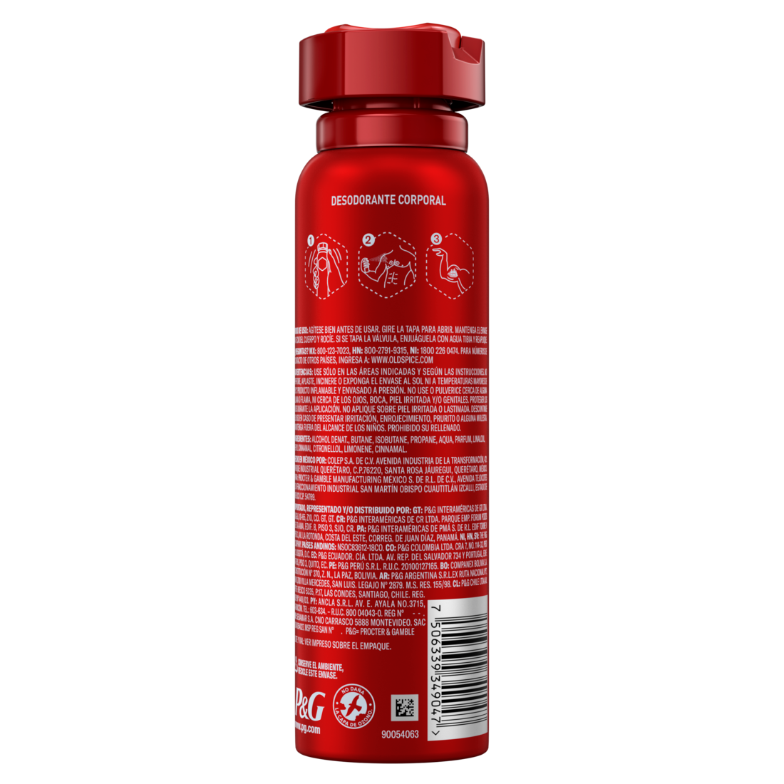 Desodorante Corporal En Spray Old Spice Fresh Fragancia 96gr