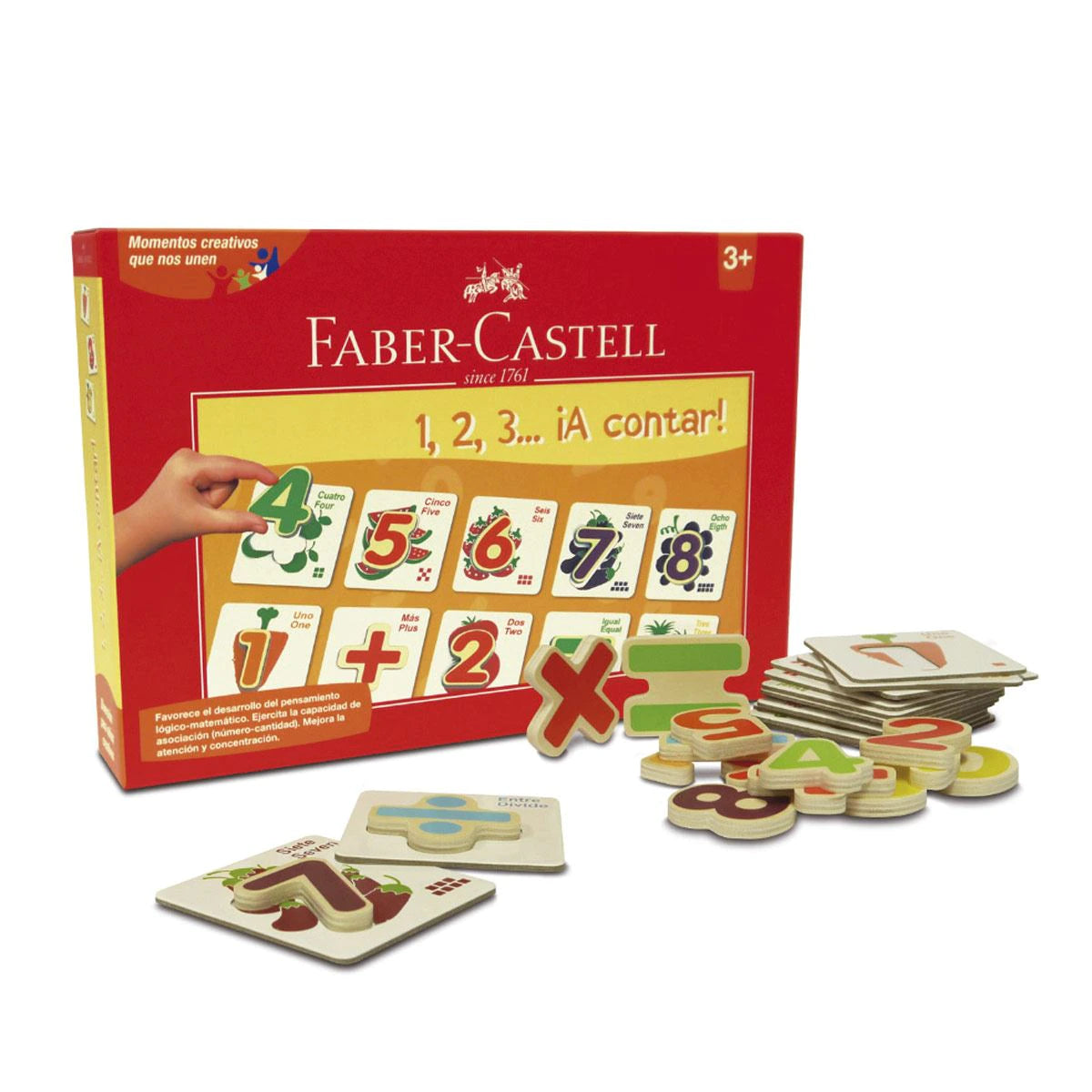 Aprende A Contar Juego Didáctico Faber Castell Preescolar - MarchanteMX