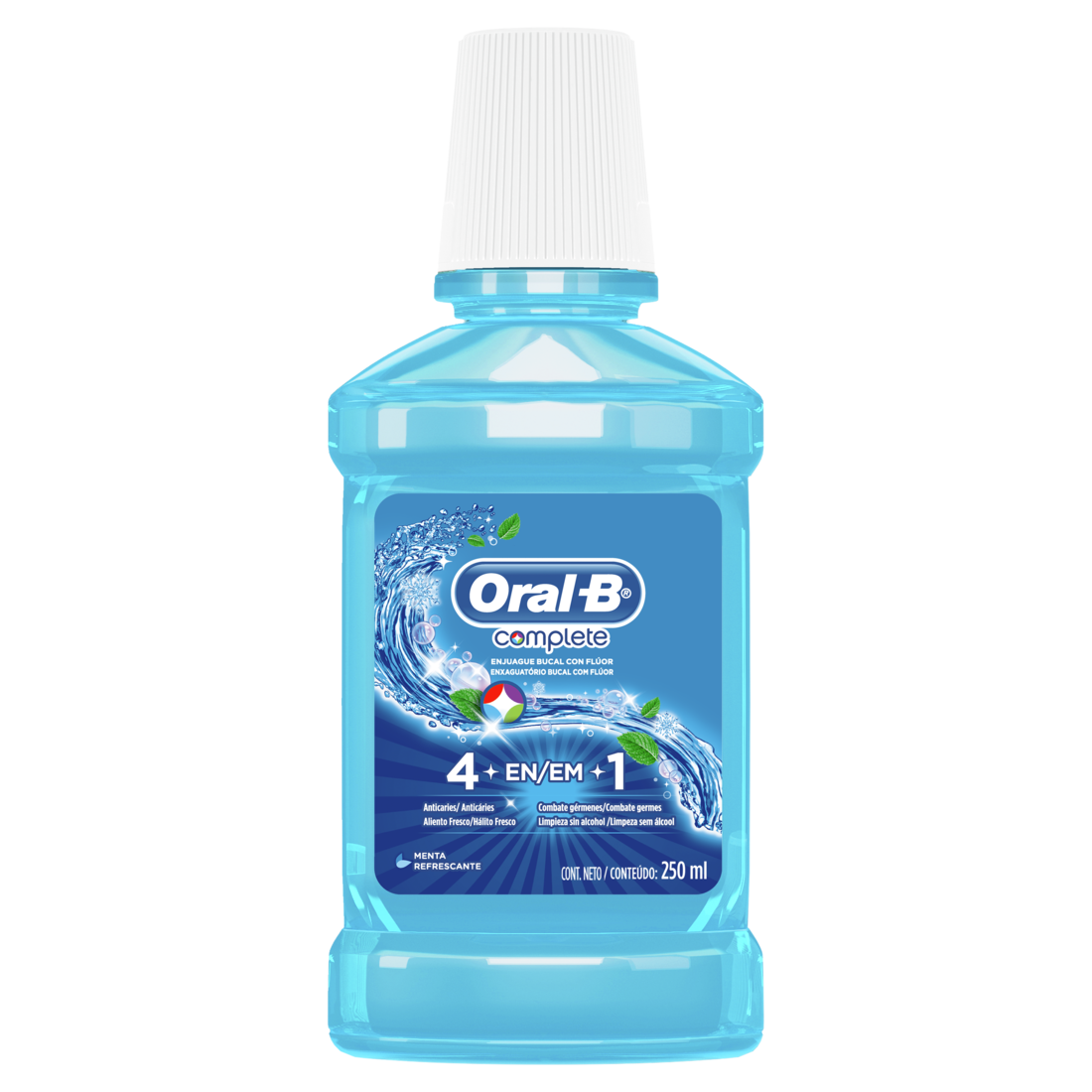 Enguaje Bucal Oral-B Complete Menta Refrescante 250ml