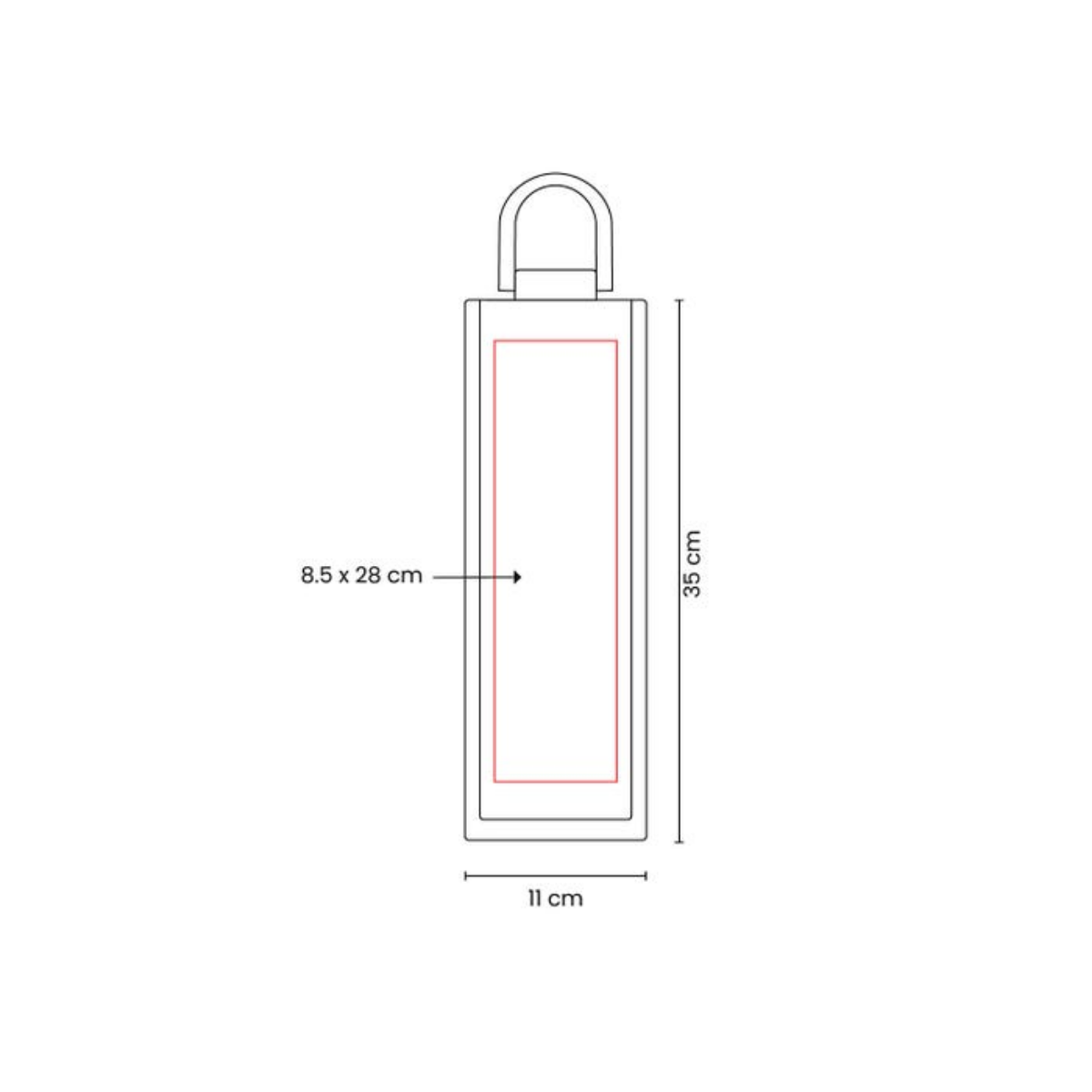 Bolsa Estuche Transportador Botella Vino Promoopcion Yute