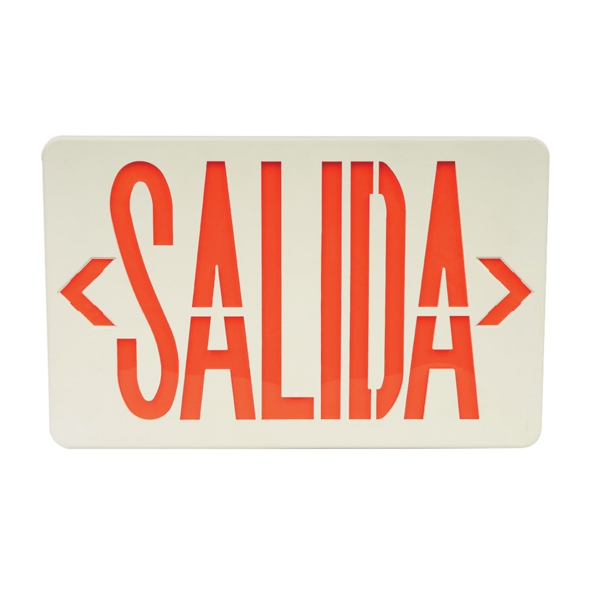 Lampara Señalizacion Salida Argos Color Rojo