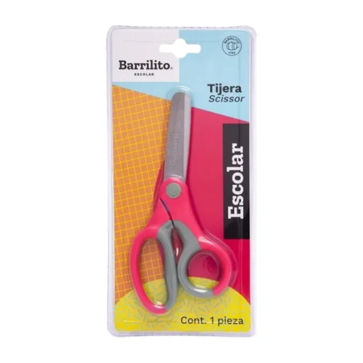 Tijera Zurdos Barrilito 146-5ni Punta Roma Acero Inoxidable