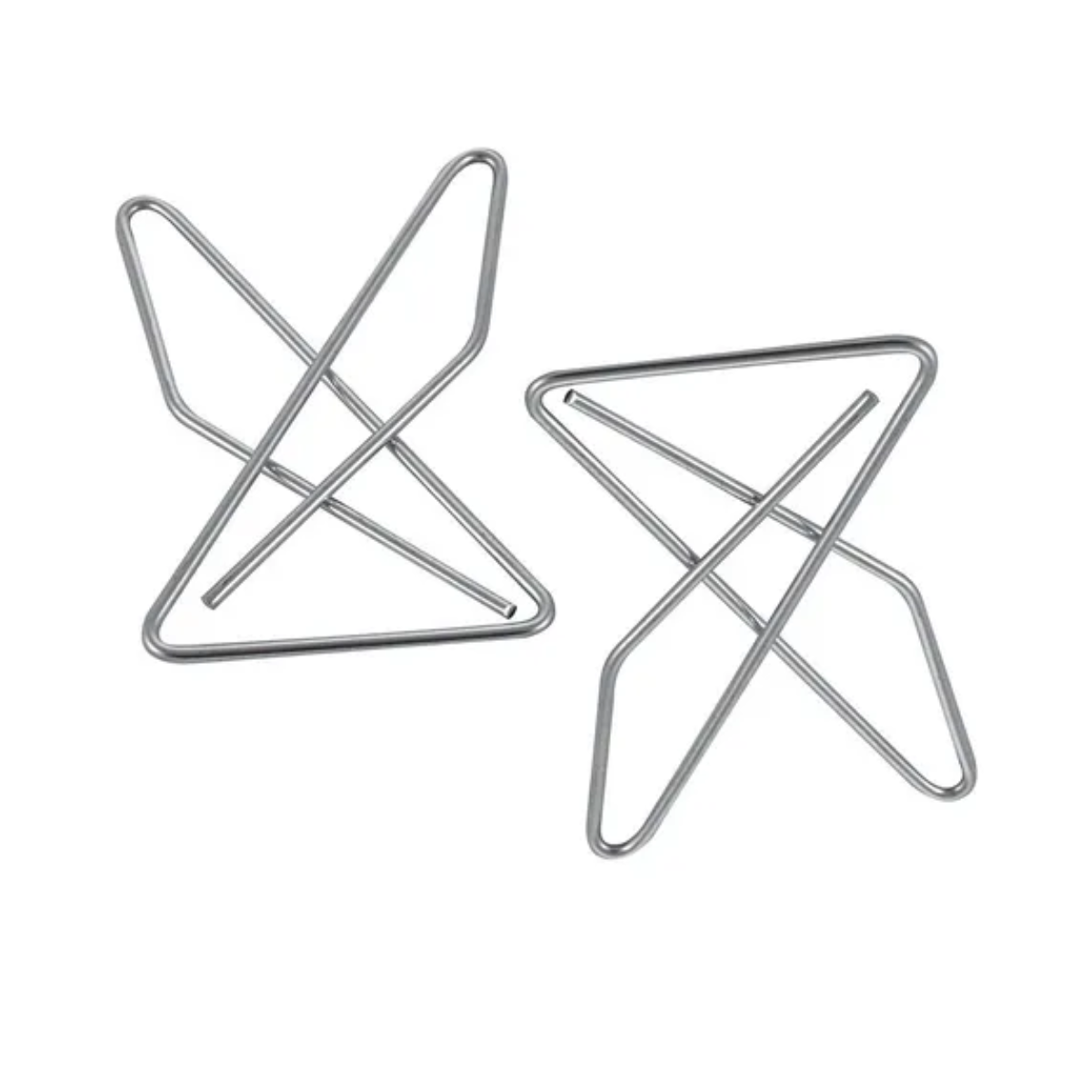 3 Cajas Clip Mariposa No. 1 Acco 12pz/cu Plateado