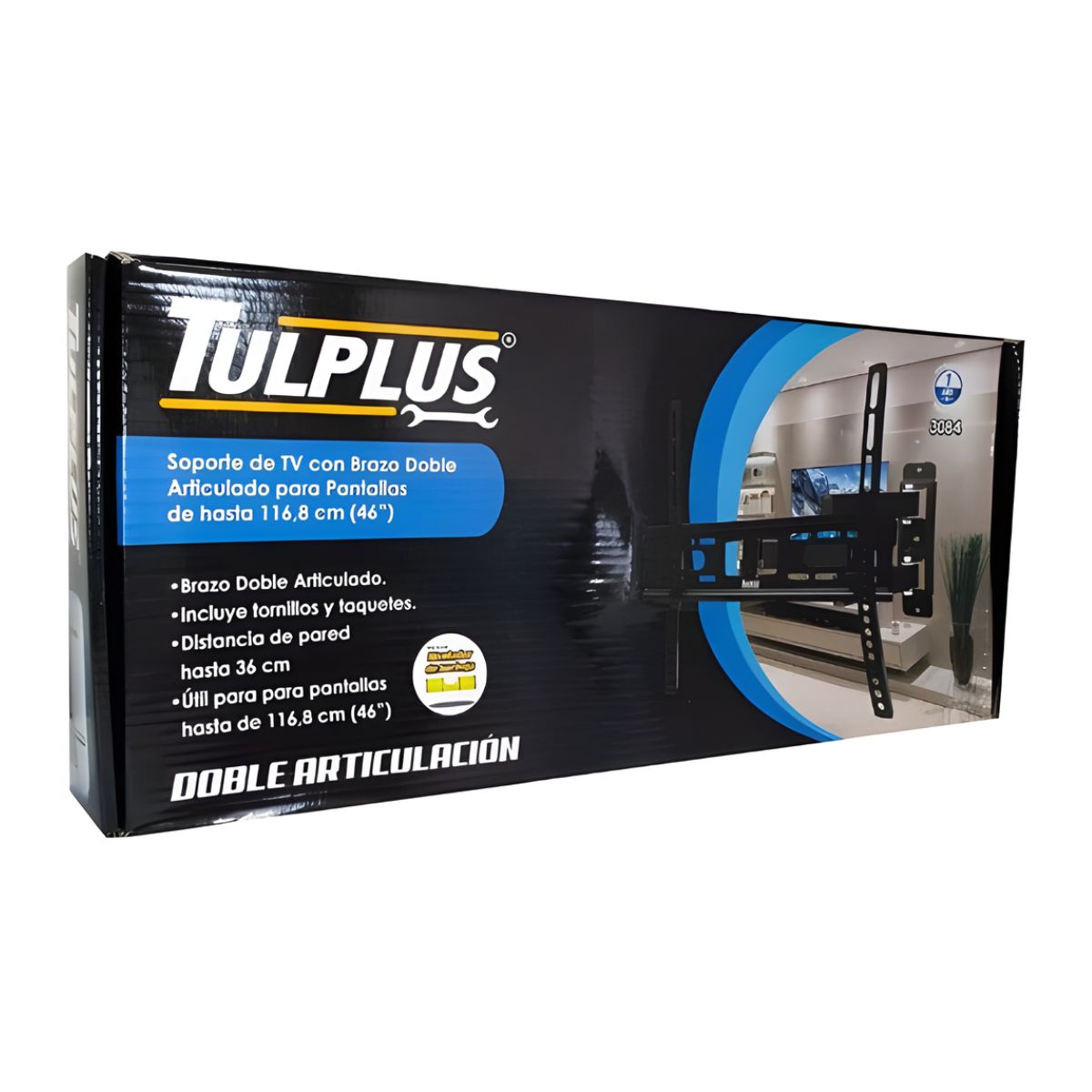 Soporte TV Con Brazo Articulado Tulplus Adir Para Pantalla 46"