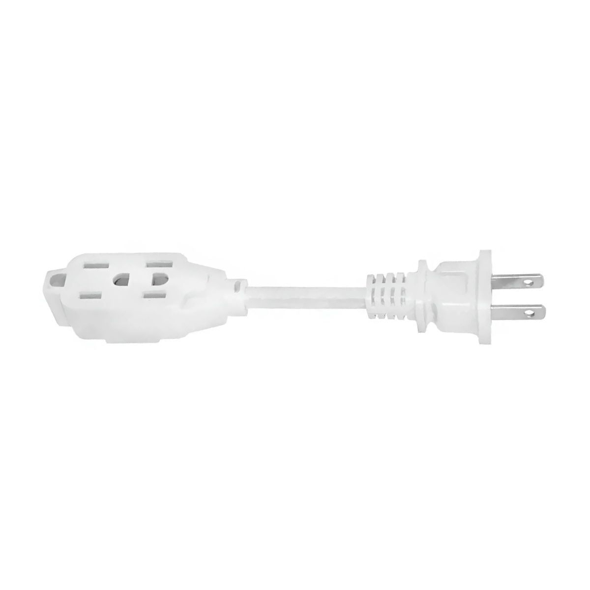 Mini Extensión Eléctrica Domestica 10cm Blanca Adir Blanco
