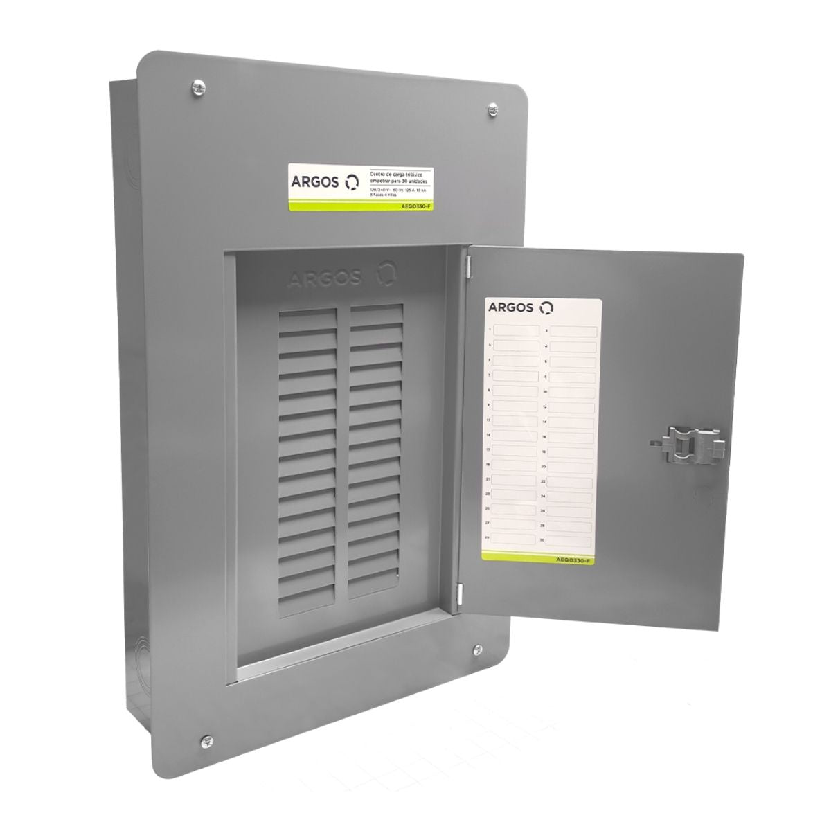 Centro Carga Argos 30 Unidades Empotrar 3F-4H