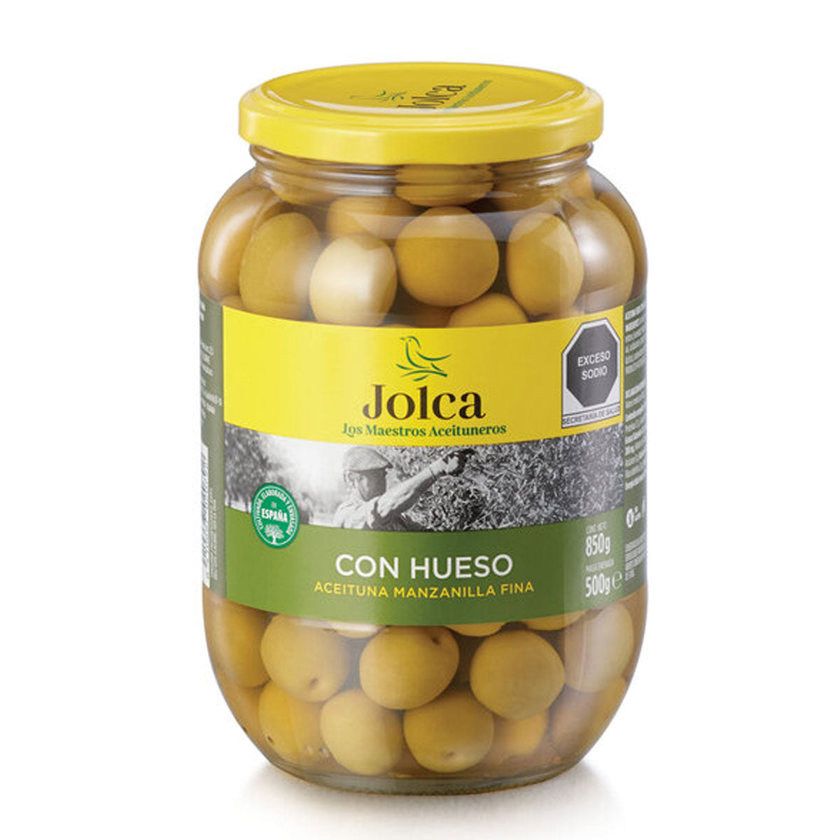 Aceituna Manzanilla Con Hueso 850g - Aceitunas La casa del bacalao