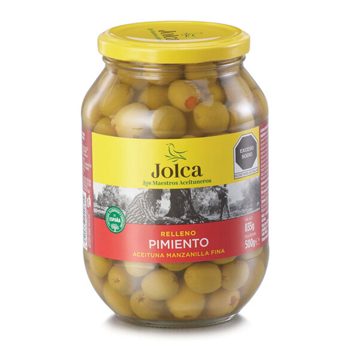 Aceituna Rellena de Pimiento 835g - Aceitunas La casa del bacalao