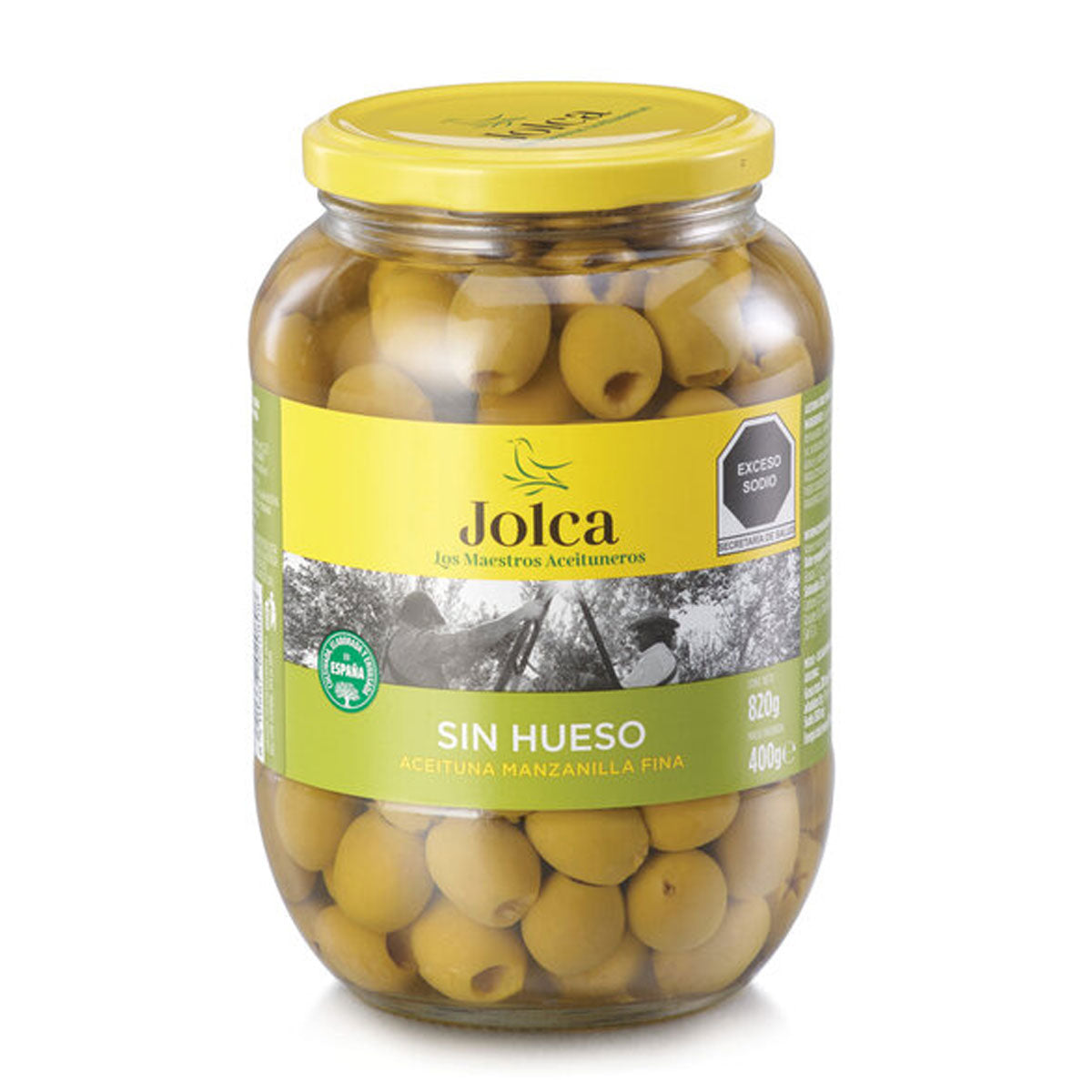Aceituna Sin Hueso Jolca 820g - Aceitunas La casa del bacalao