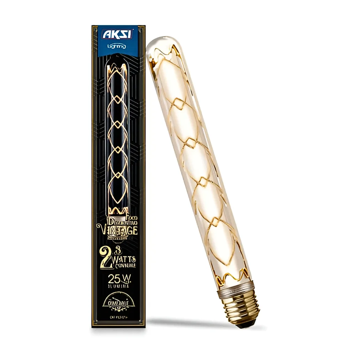 Foco LED Vintage Aksi Ampolleta Dimeable Ampolleta 2.3W Luz Cálida E27