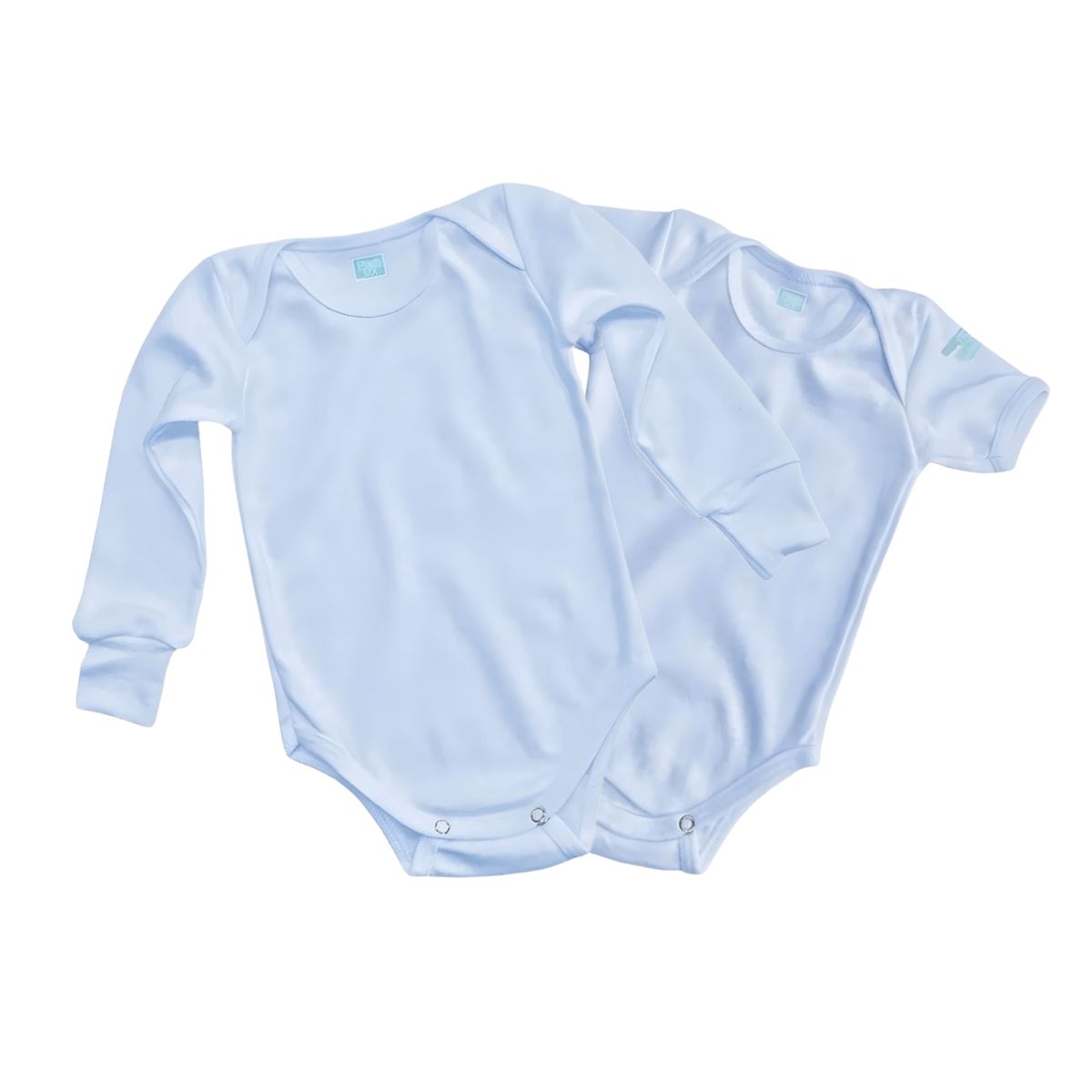 Pañalero Azul Ropa Bebé Niño Niña Manga Larga y Corta