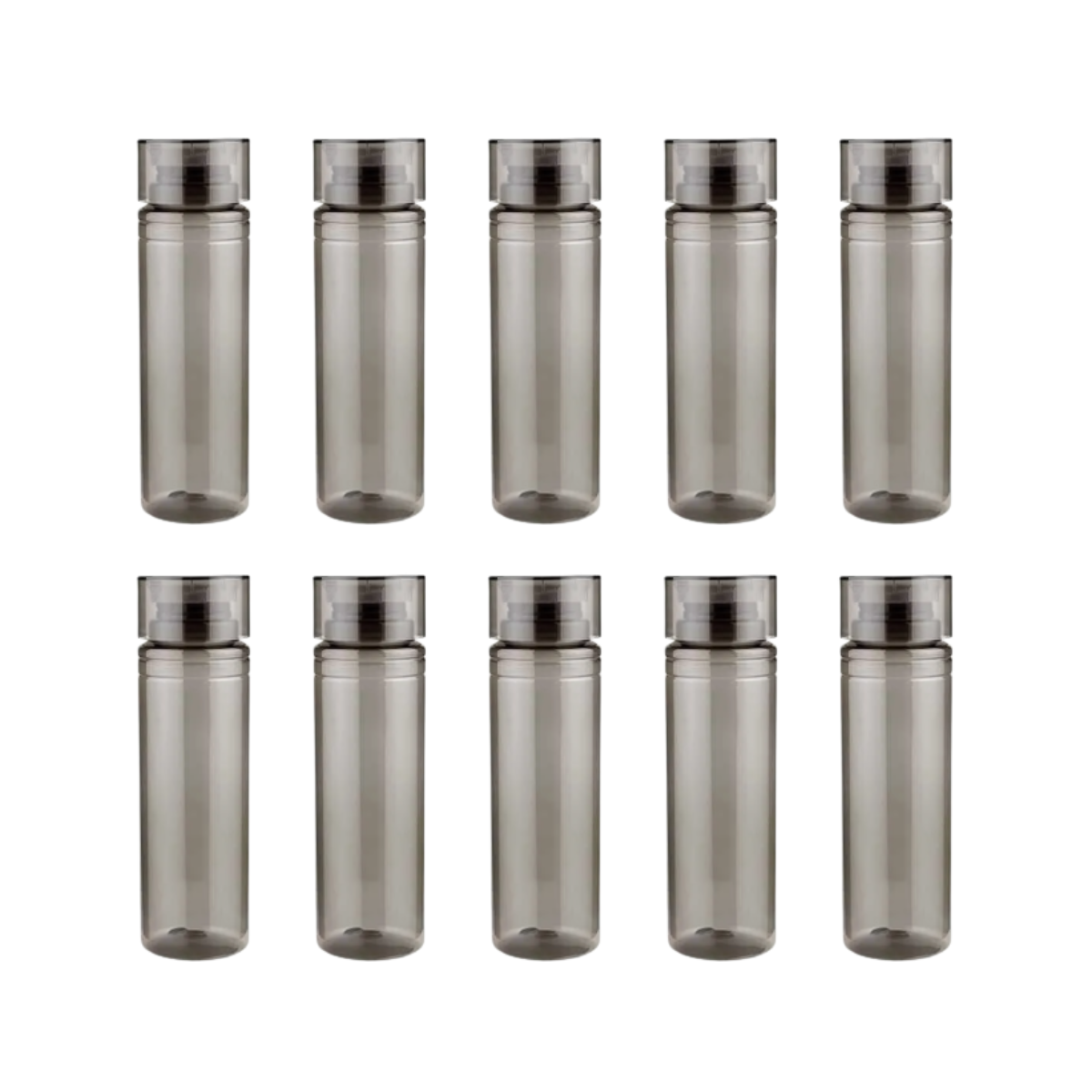 10 Cilindros Plástico Agua 850 ml Colores Anfora Botella Agua Promoopcion