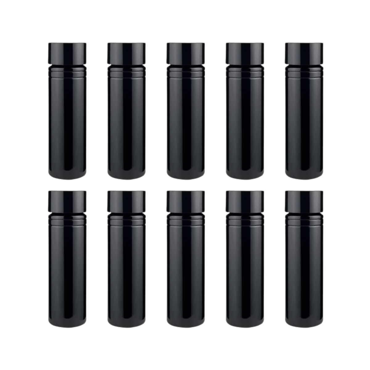 10 Cilindros Plástico Agua 850 ml Colores Anfora Botella Agua Promoopcion