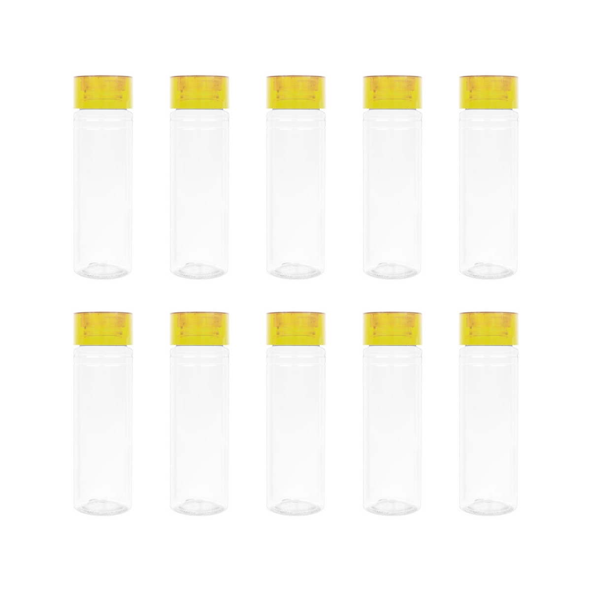 10 pz Cilindro Anfora 850ml Promoopcion Rosca Colores Agua