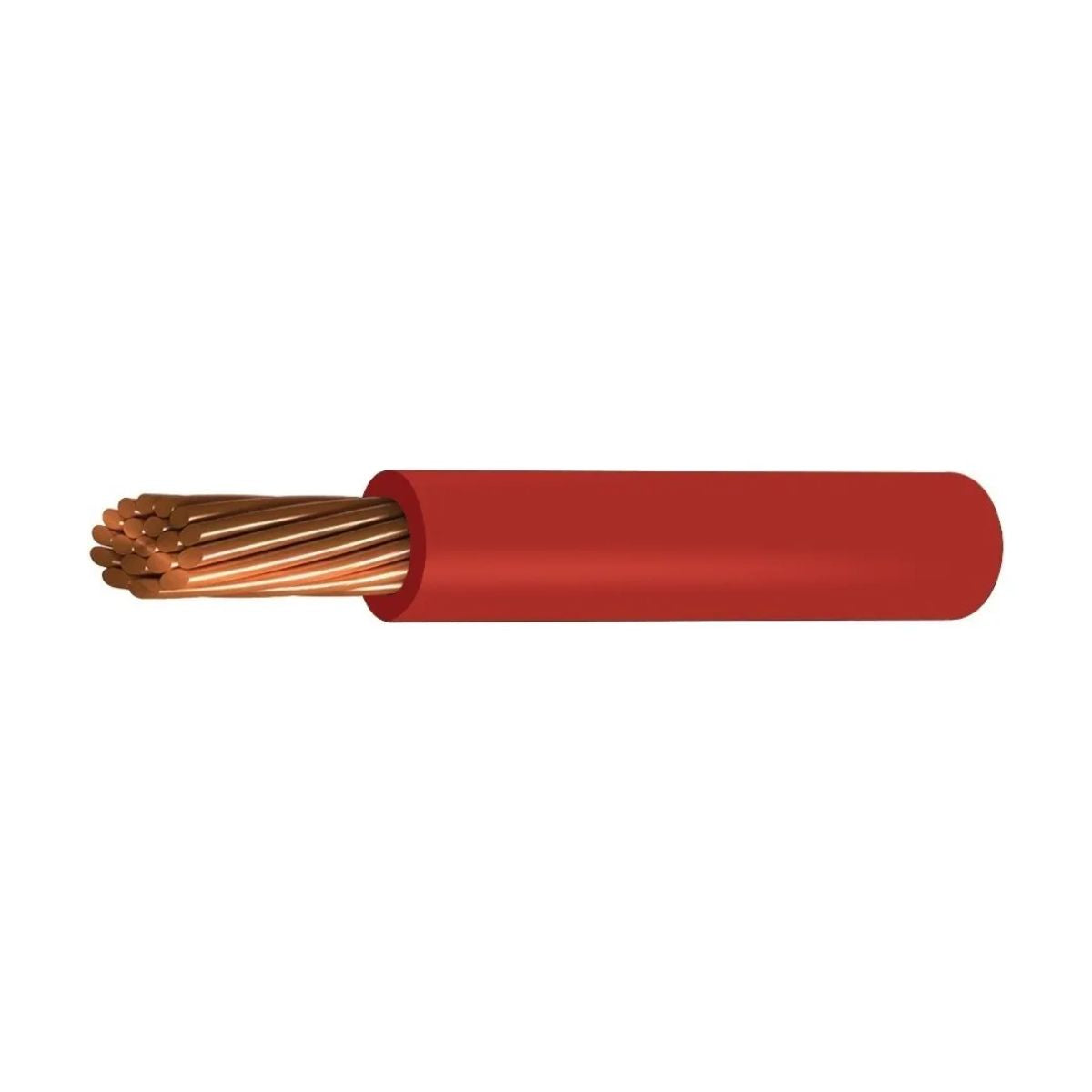 Cable Eléctrico Thhw Rojo Calibre 8 100 Metros Argos 110008x
