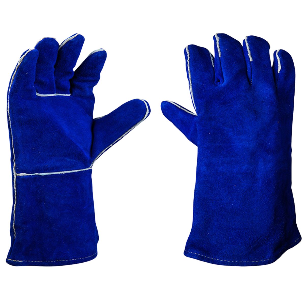 Guantes Soldador Argos 14" Azul Resistentes