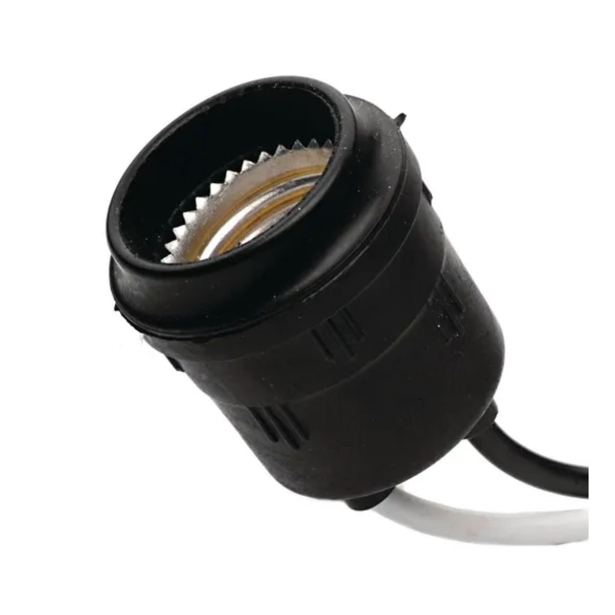 Pack 12 Portalámpara Argos Hule Intemperie 127v 660w Negro