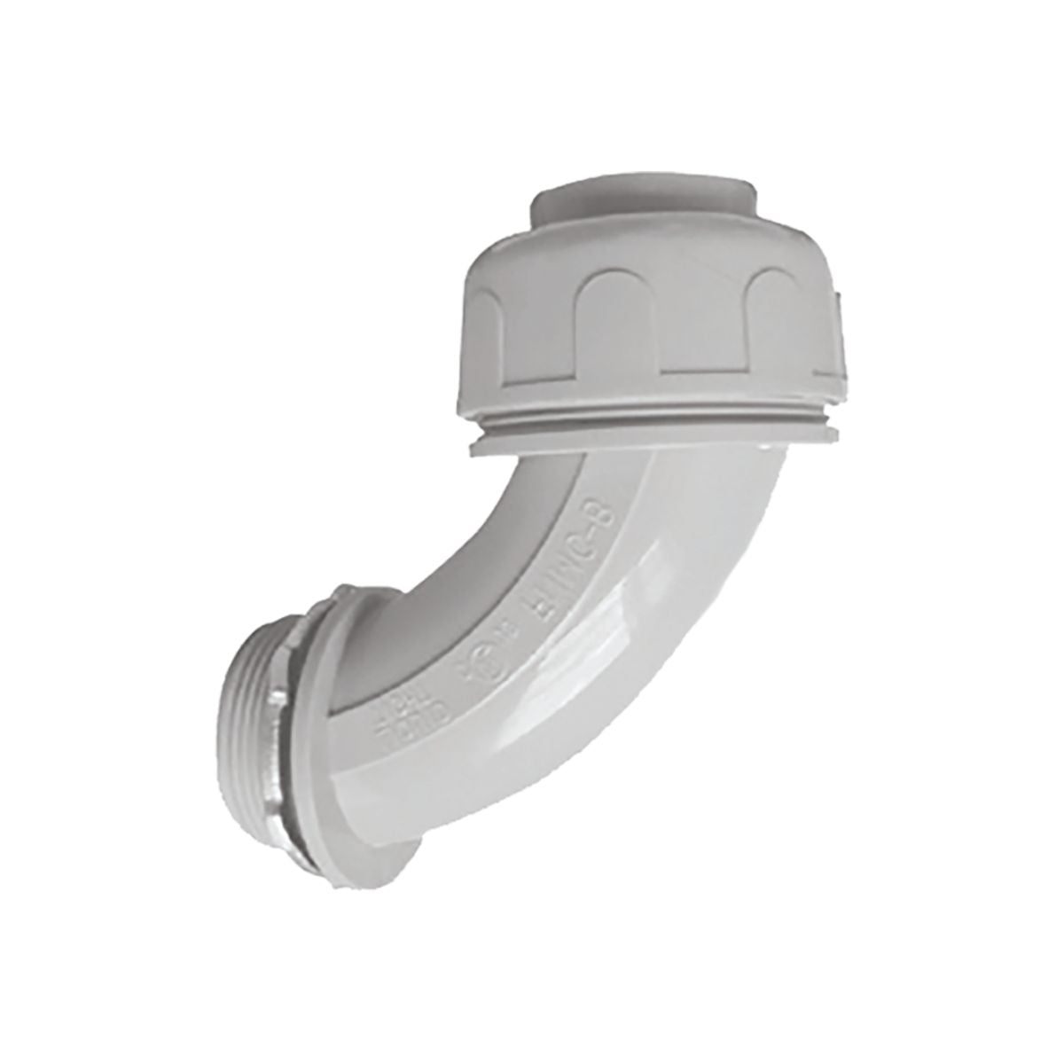 Conector Curvo Tubo Flexible No Metalico 1/2 Argos