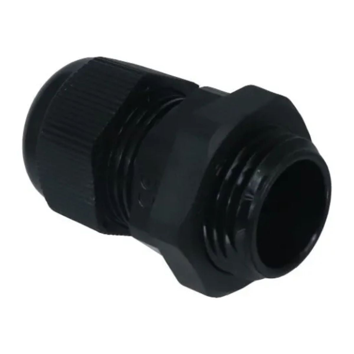 Pack 10 Conectores Glandula Nylon Argos 1/2 Pulgada Negro