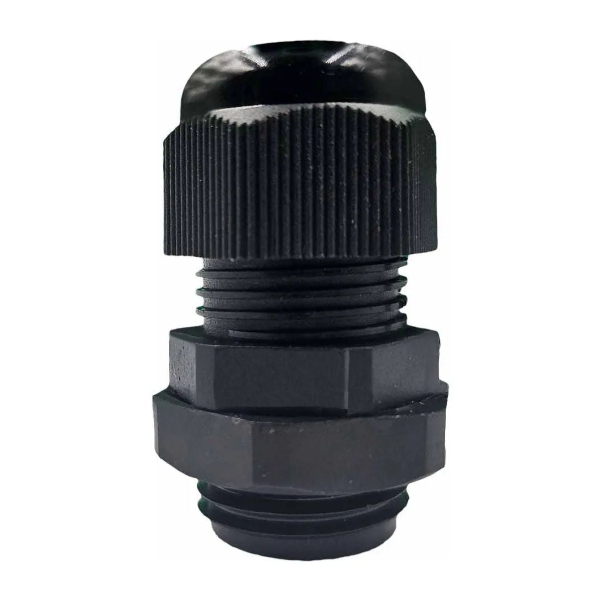 Pack 20 Conectores Glandula Nylon Argos 1/2 Pulgada Negro