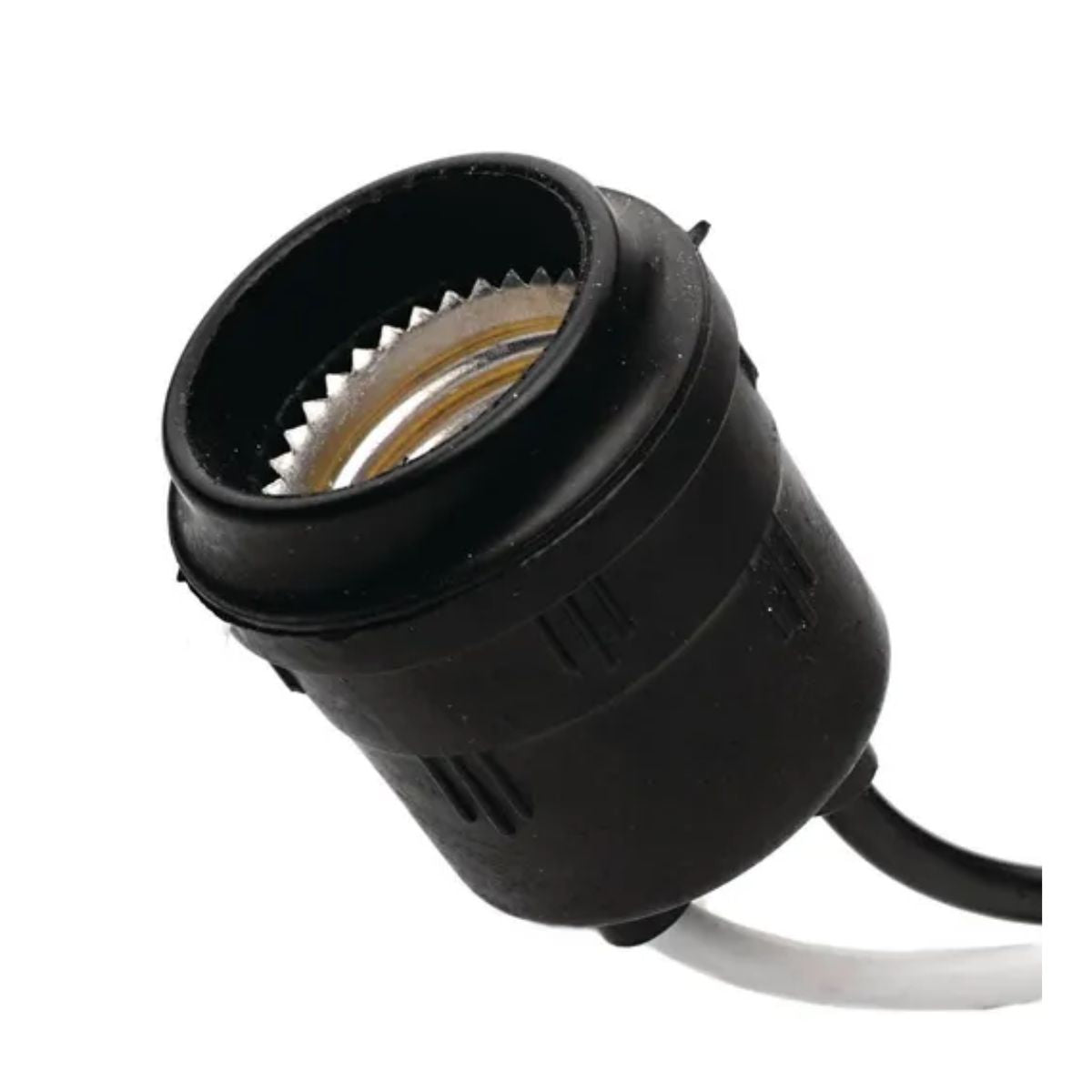 20 Pz Portalampara Argos Hule Intemperie Negro