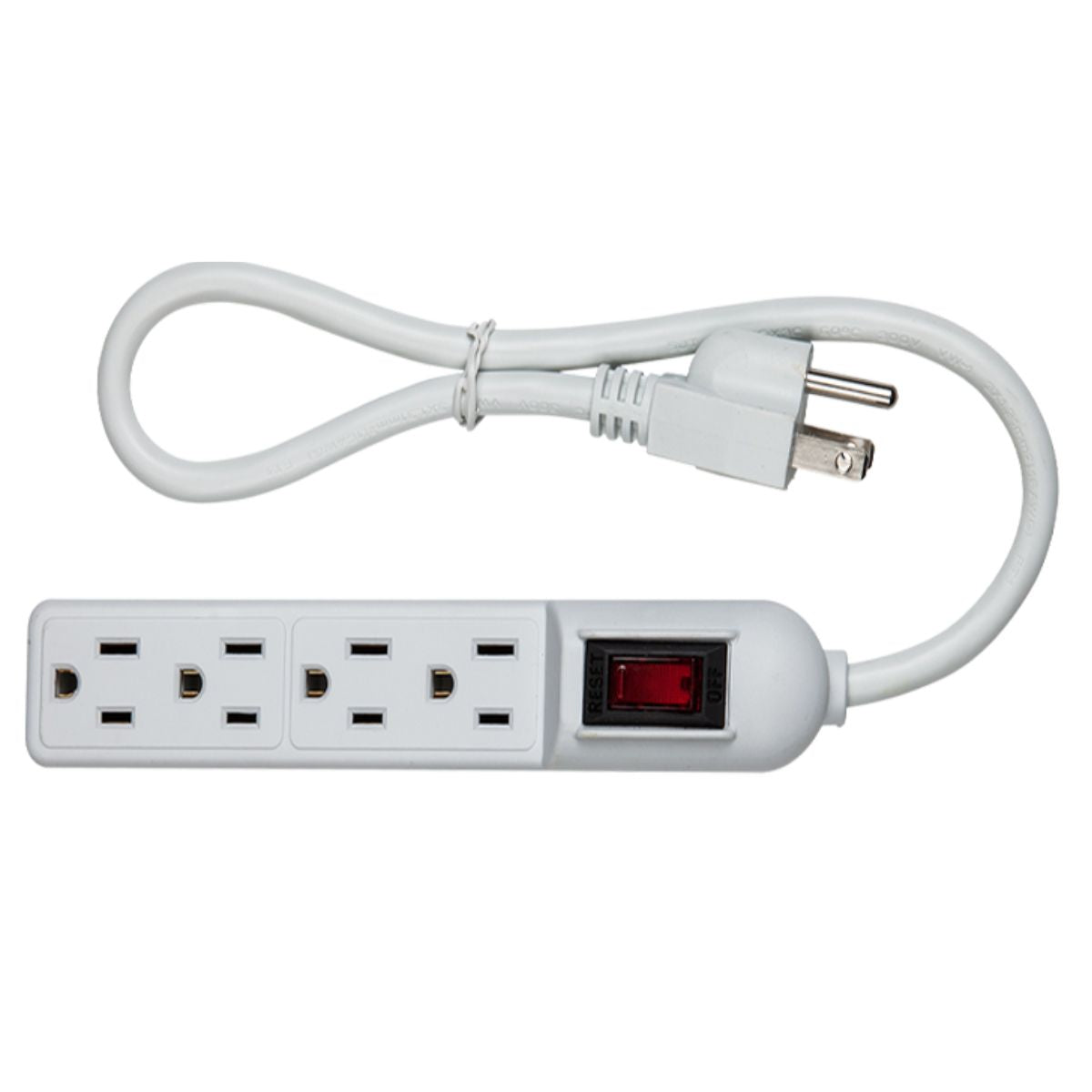 Barra Multicontacto Argos 4 Tomas Blanco