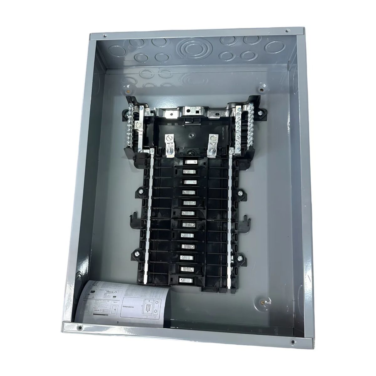 Centro De Carga 20 Espacios Bifasico Qo120l125g Argos Color Gris