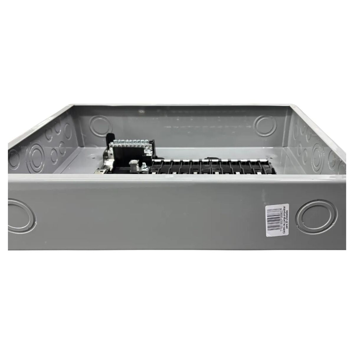 Centro De Carga 20 Espacios Bifasico Qo120l125g Argos Color Gris