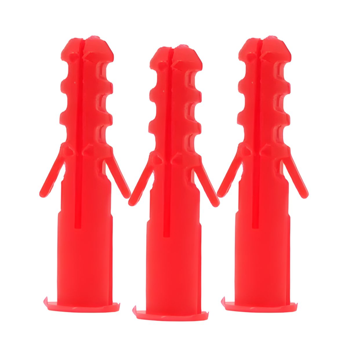 Taquete/tarugo Plástico 1/4 (6 Mm) Rojo Argos Rojo