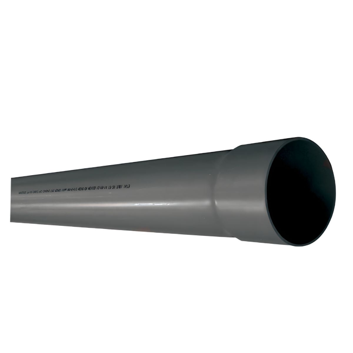 Tuberia De PVC Ligero 38 mm 1 1/2" Gris Argos