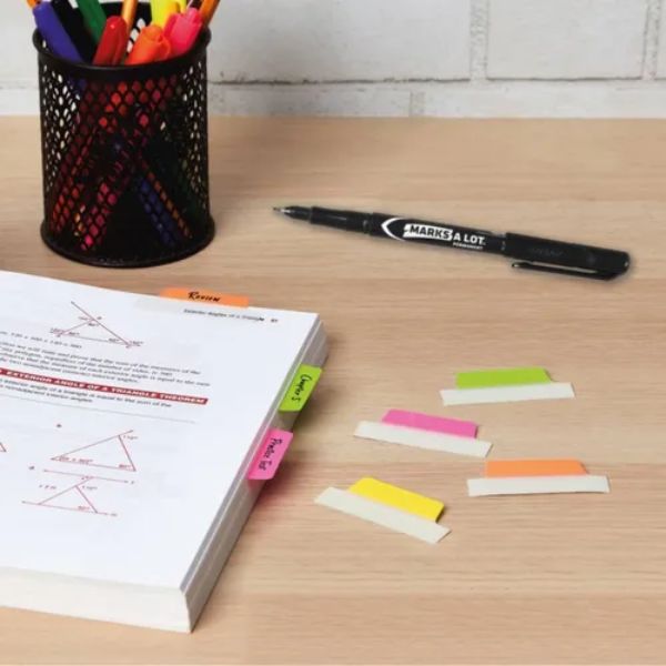 24pz Ultra Tabs Avery Pestañas Color Neon Reposicionable