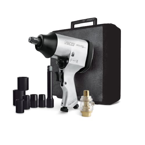Kit Llave de Impacto AKSI Semi Profesional 1/2"
