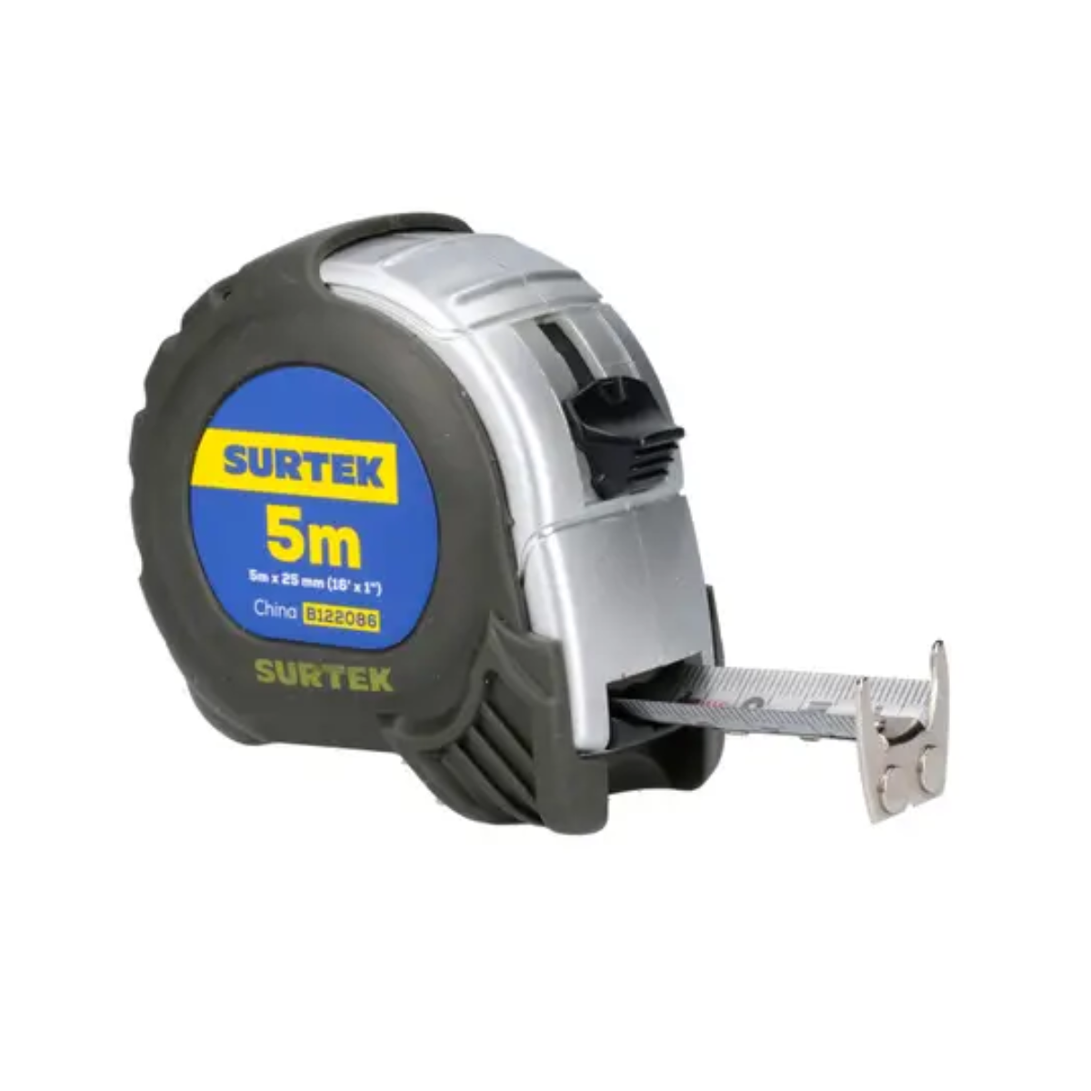 Flexómetro Surtek Carcasa Anti-impacto Silver 5m