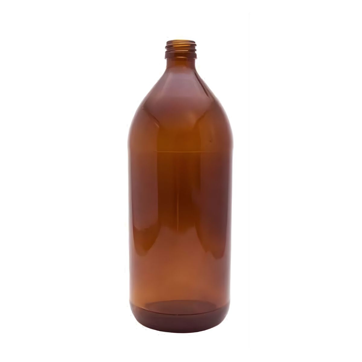 12pz Botella Vidrio Ámbar Cerveza 1 Litro Envasar